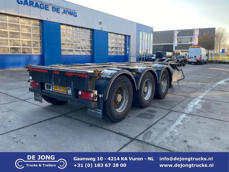 Pacton TXC 343 Multi / 3x Extendable / 1x Lift Axle - 컨테이너 운반 장치/ 스와프 보디 세미 트레일러 : 사진 1 Pacton TXC 343 Multi / 3x Extendable / 1x Lift Axle - 컨테이너 운반 장치/ 스와프 보디 세미 트레일러 : 사진 1