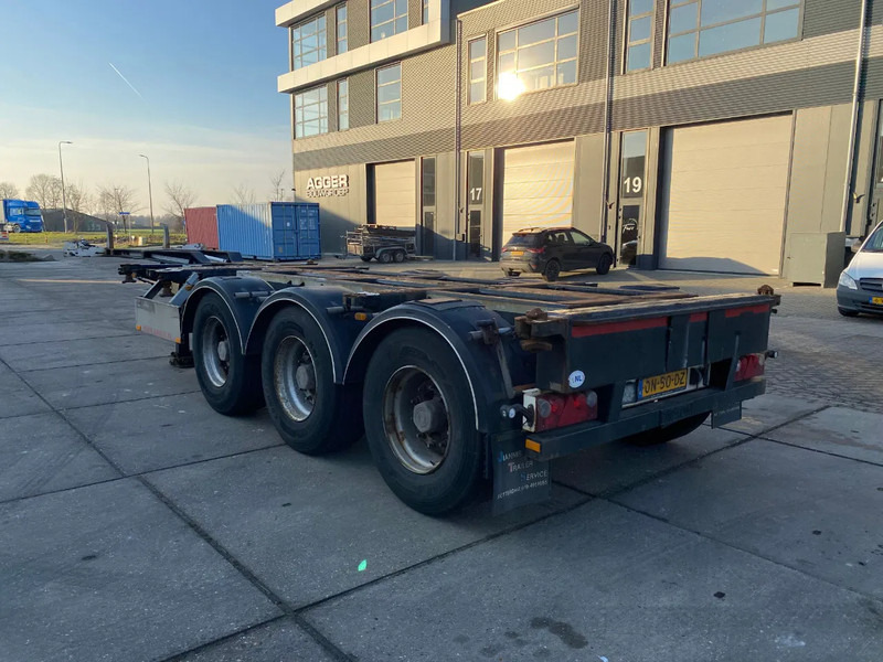 Pacton TXC 343 Multi / 3x Extendable / 1x Lift Axle - 컨테이너 운반 장치/ 스와프 보디 세미 트레일러 : 사진 3 Pacton TXC 343 Multi / 3x Extendable / 1x Lift Axle - 컨테이너 운반 장치/ 스와프 보디 세미 트레일러 : 사진 3