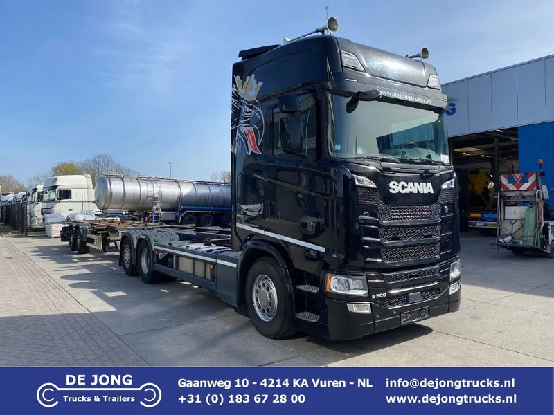 Scania S500 NGS BDF / Retarder / 6x2 + trailer - 컨테이너 운반 장치/ 스와프 보디 트럭 : 사진 1 Scania S500 NGS BDF / Retarder / 6x2 + trailer - 컨테이너 운반 장치/ 스와프 보디 트럭 : 사진 1