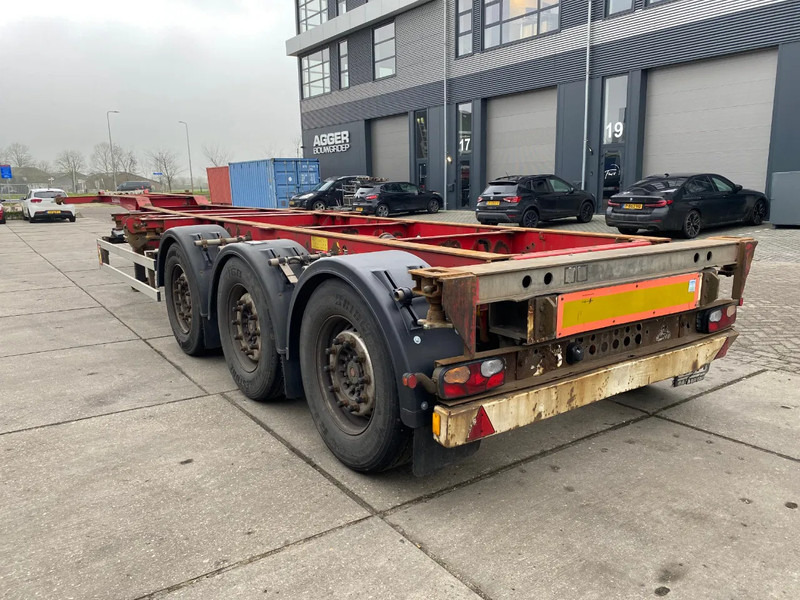 Schmitz Cargobull SCF 24 G Chassis / SAF + Disc / 1x Extendable / Lift axle - 컨테이너 운반 장치/ 스와프 보디 세미 트레일러 : 사진 2 Schmitz Cargobull SCF 24 G Chassis / SAF + Disc / 1x Extendable / Lift axle - 컨테이너 운반 장치/ 스와프 보디 세미 트레일러 : 사진 2