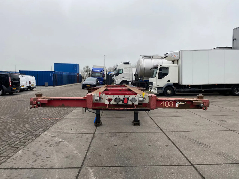 Schmitz Cargobull SCF 24 G Chassis / SAF + Disc / 1x Extendable / Lift axle - 컨테이너 운반 장치/ 스와프 보디 세미 트레일러 : 사진 4 Schmitz Cargobull SCF 24 G Chassis / SAF + Disc / 1x Extendable / Lift axle - 컨테이너 운반 장치/ 스와프 보디 세미 트레일러 : 사진 4