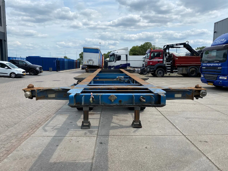 Van Hool 20FT Chassis / Steel Suspension / Double Air - 컨테이너 운반 장치/ 스와프 보디 세미 트레일러 : 사진 5 Van Hool 20FT Chassis / Steel Suspension / Double Air - 컨테이너 운반 장치/ 스와프 보디 세미 트레일러 : 사진 5