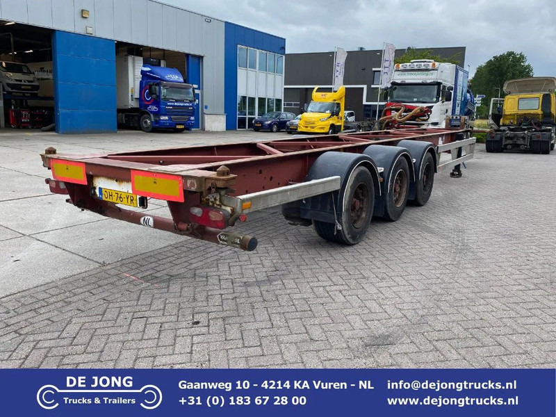 Van Hool Container chassis / 4300 kg / 40 FT / Mega - 컨테이너 운반 장치/ 스와프 보디 세미 트레일러 : 사진 1 Van Hool Container chassis / 4300 kg / 40 FT / Mega - 컨테이너 운반 장치/ 스와프 보디 세미 트레일러 : 사진 1