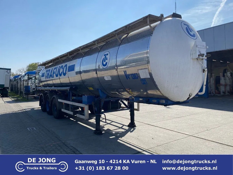 Van Hool Tank / Inox / 3 compartments / 30000 LT - 유조 세미 트레일러 : 사진 1 Van Hool Tank / Inox / 3 compartments / 30000 LT - 유조 세미 트레일러 : 사진 1