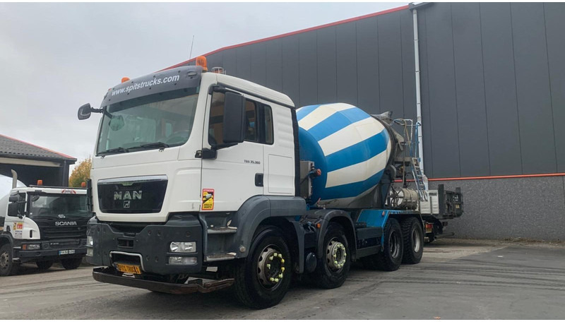 MAN TGS 35.360 Liebherr + 9M3 - 콘크리트 믹서 트럭 : 사진 1 MAN TGS 35.360 Liebherr + 9M3 - 콘크리트 믹서 트럭 : 사진 1