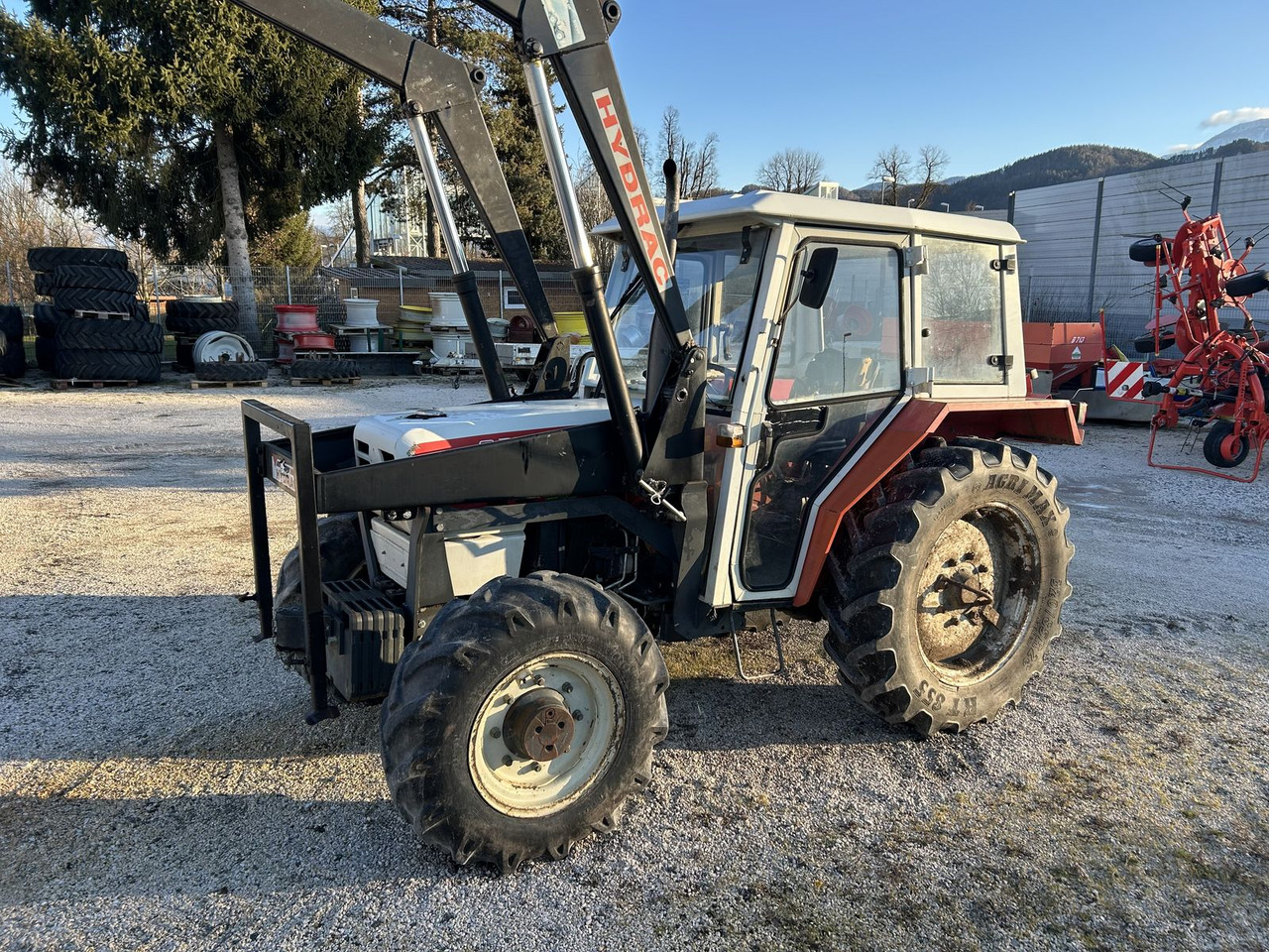 Steyr Steyr 8055 a - 장궤형 트랙터 : 사진 1 Steyr Steyr 8055 a - 장궤형 트랙터 : 사진 1