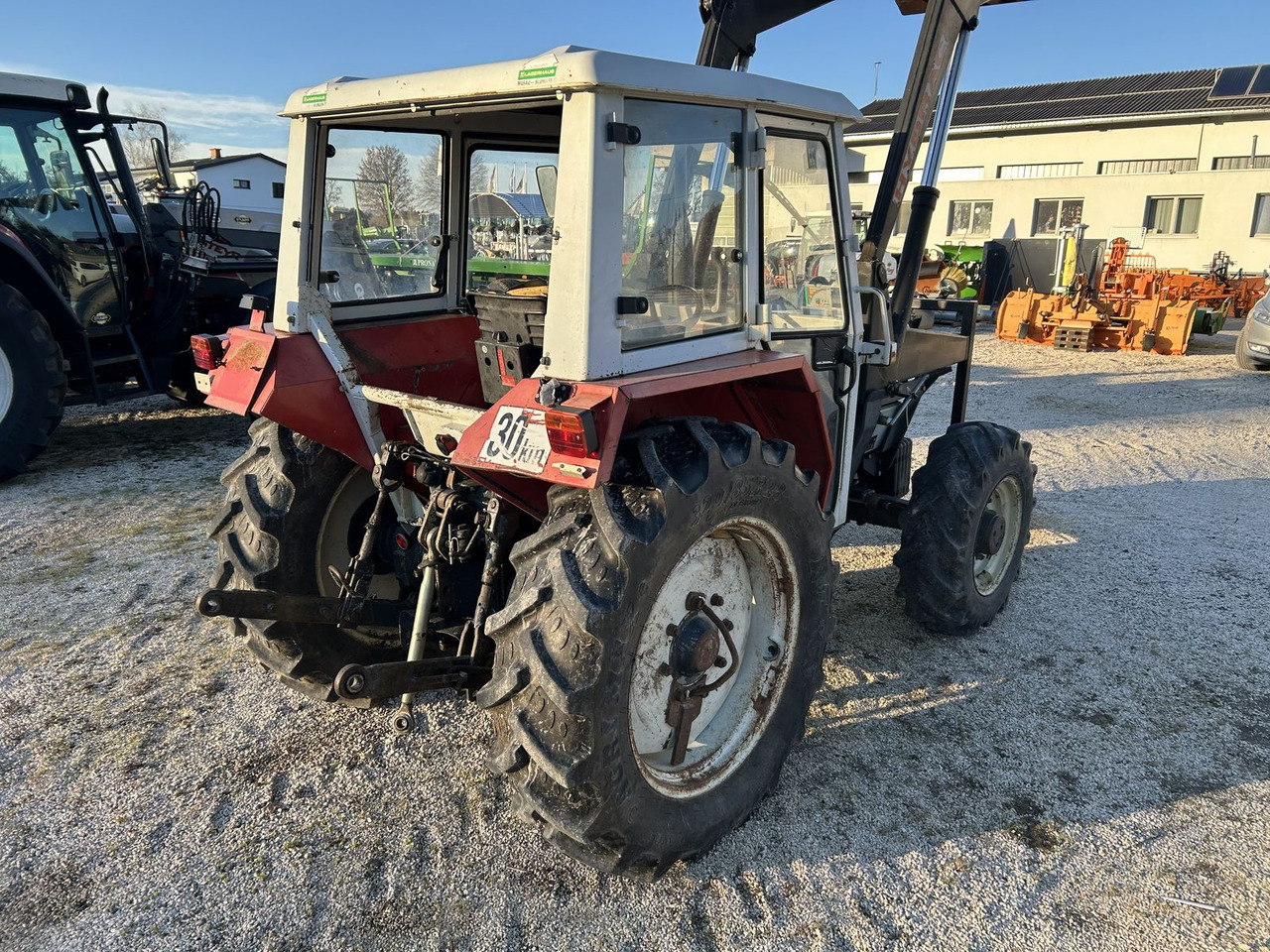 Steyr Steyr 8055 a - 장궤형 트랙터 : 사진 5 Steyr Steyr 8055 a - 장궤형 트랙터 : 사진 5