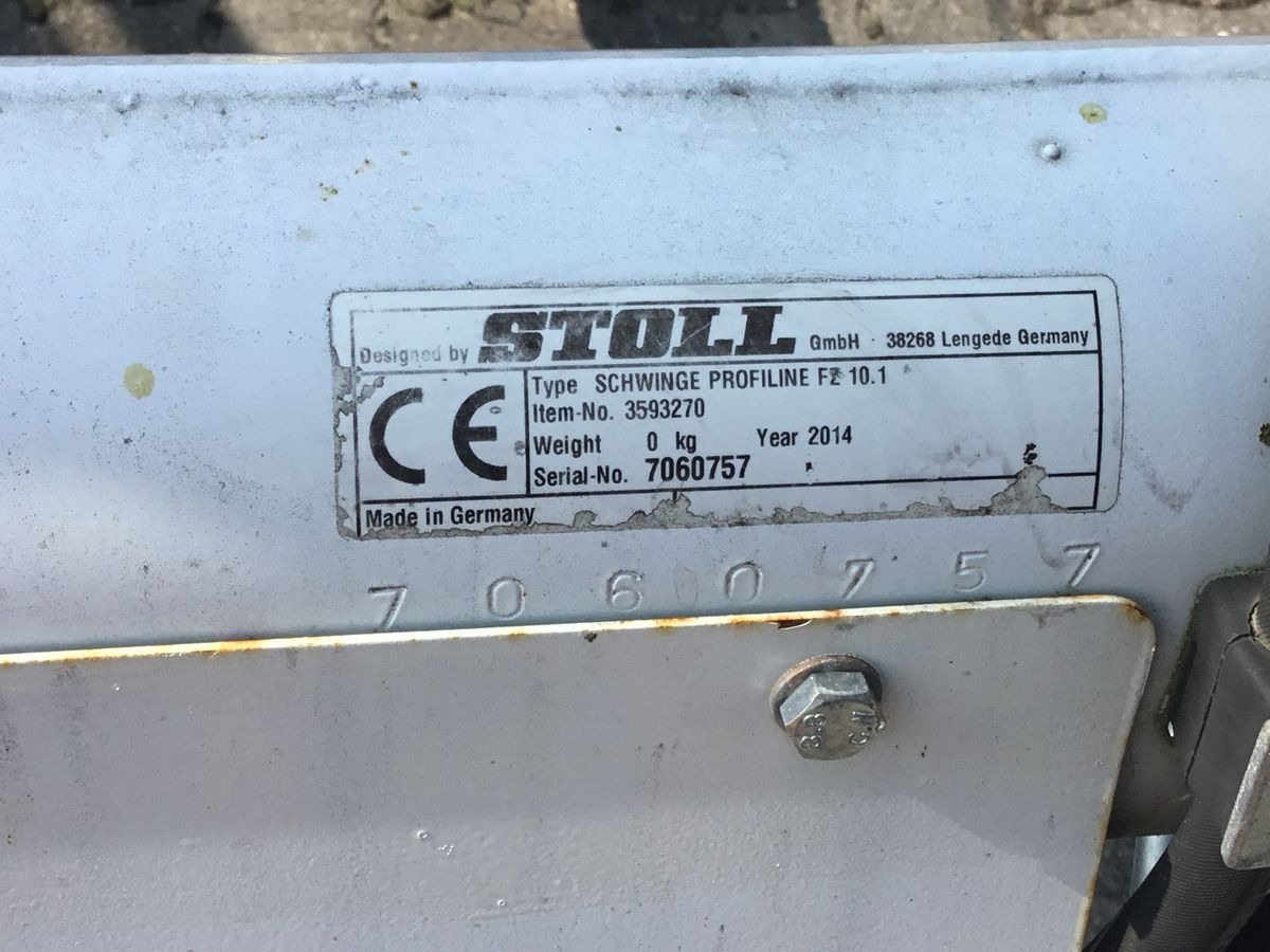 Stoll Profi Line FZ10 - 트랙터용 프론트 로더 : 사진 4 Stoll Profi Line FZ10 - 트랙터용 프론트 로더 : 사진 4