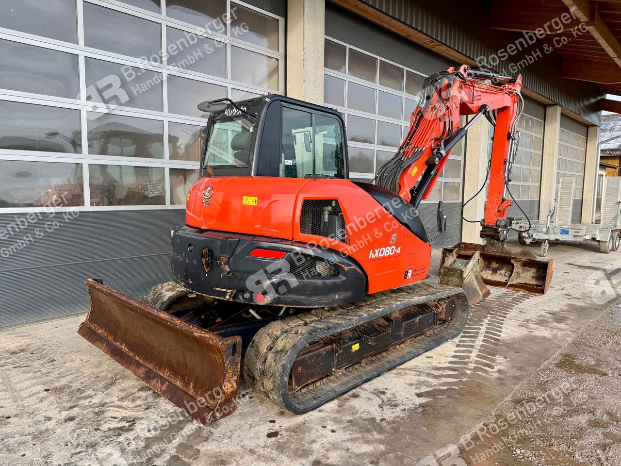 Kubota KX080-4 Verstellausleger / nur 2275h /Klima - 미니 굴삭기 : 사진 5 Kubota KX080-4 Verstellausleger / nur 2275h /Klima - 미니 굴삭기 : 사진 5