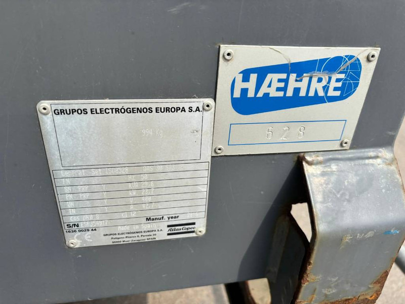 Atlas-Copco QAS 30 ST3 - 발전기 세트 : 사진 5 Atlas-Copco QAS 30 ST3 - 발전기 세트 : 사진 5