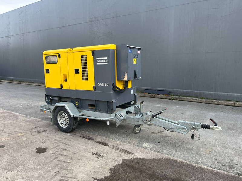 Atlas-Copco QAS 60 ST3 - 발전기 세트 : 사진 2 Atlas-Copco QAS 60 ST3 - 발전기 세트 : 사진 2