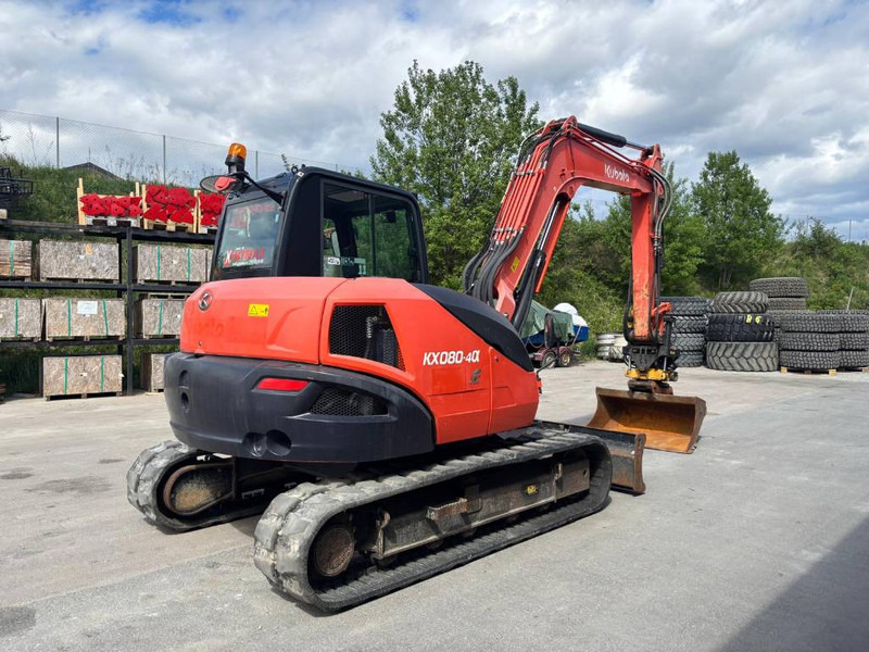 Kubota KX 080-4 - 미니 굴삭기 : 사진 3 Kubota KX 080-4 - 미니 굴삭기 : 사진 3