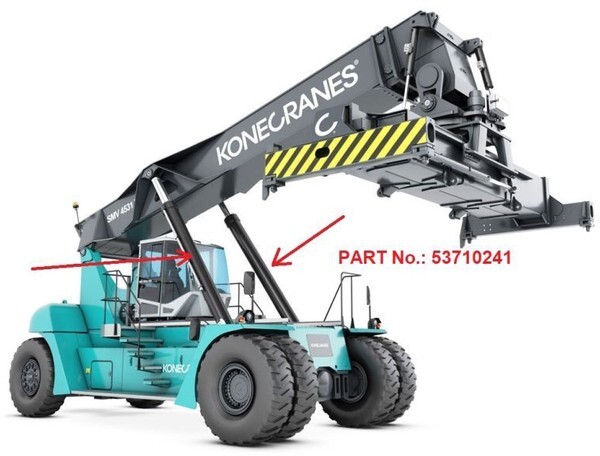 KONECRANES SMV4535 TC5 CYLINDERS PART NUMBER 53710241 - 유압 : 사진 3 KONECRANES SMV4535 TC5 CYLINDERS PART NUMBER 53710241 - 유압 : 사진 3