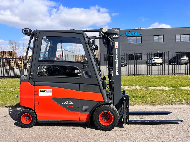 Linde E35HL-01 - 전기 지게차 : 사진 1 Linde E35HL-01 - 전기 지게차 : 사진 1