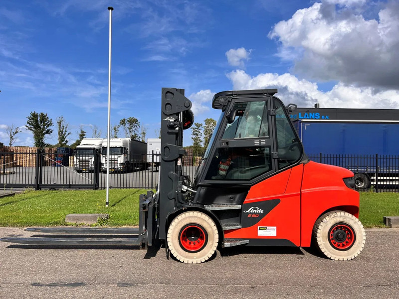 Linde E80-01/900 - 전기 지게차 : 사진 3 Linde E80-01/900 - 전기 지게차 : 사진 3