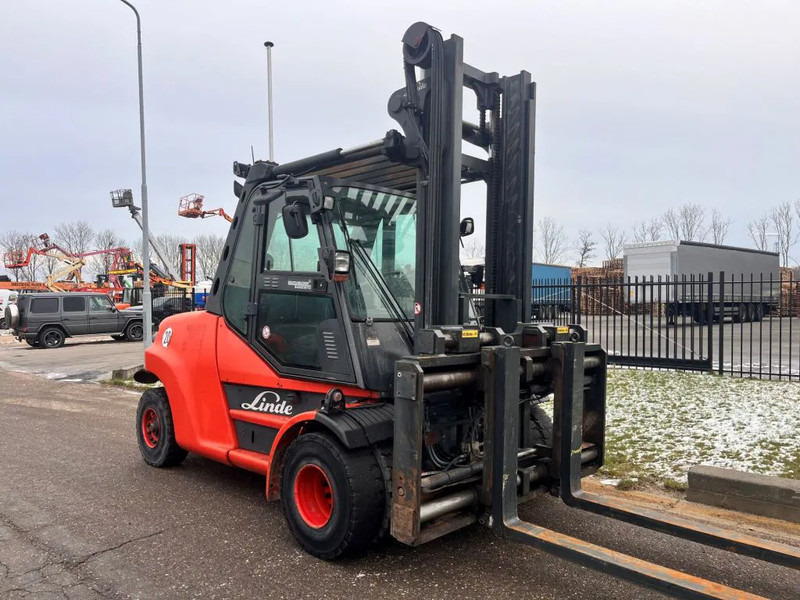 Linde H80D-01/1100 - 디젤 지게차 : 사진 4 Linde H80D-01/1100 - 디젤 지게차 : 사진 4