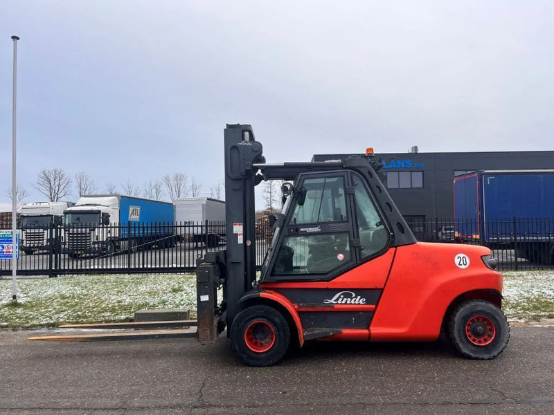 Linde H80D-01/1100 - 디젤 지게차 : 사진 3 Linde H80D-01/1100 - 디젤 지게차 : 사진 3
