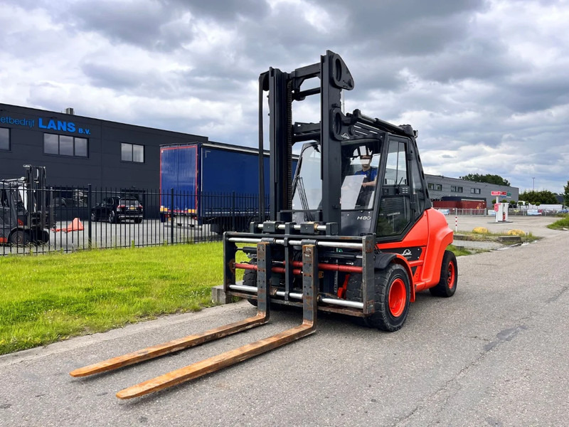 Linde H80D-02/900 - 디젤 지게차 : 사진 3 Linde H80D-02/900 - 디젤 지게차 : 사진 3