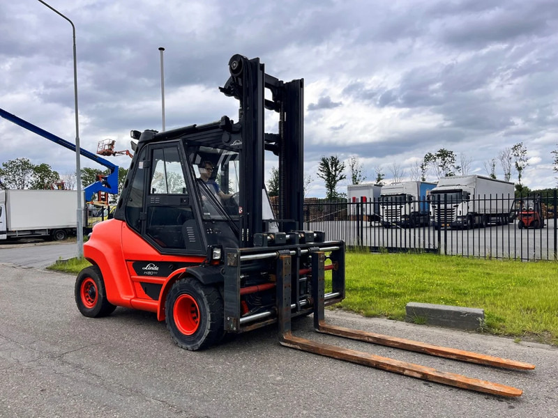 Linde H80D-02/900 - 디젤 지게차 : 사진 4 Linde H80D-02/900 - 디젤 지게차 : 사진 4