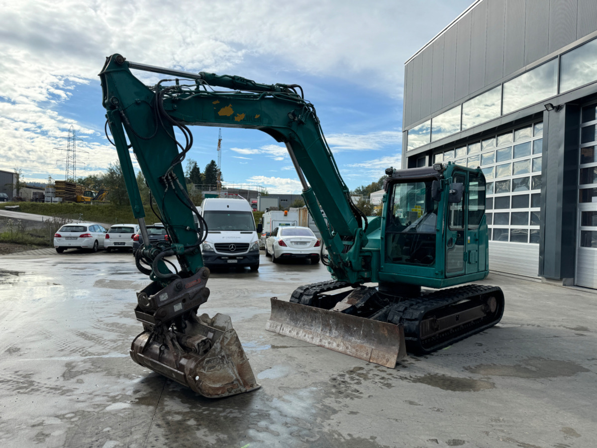 CATERPILLAR 308E2CR Oilquick 3x Schaufeln - 크롤러 굴삭기 : 사진 2 CATERPILLAR 308E2CR Oilquick 3x Schaufeln - 크롤러 굴삭기 : 사진 2