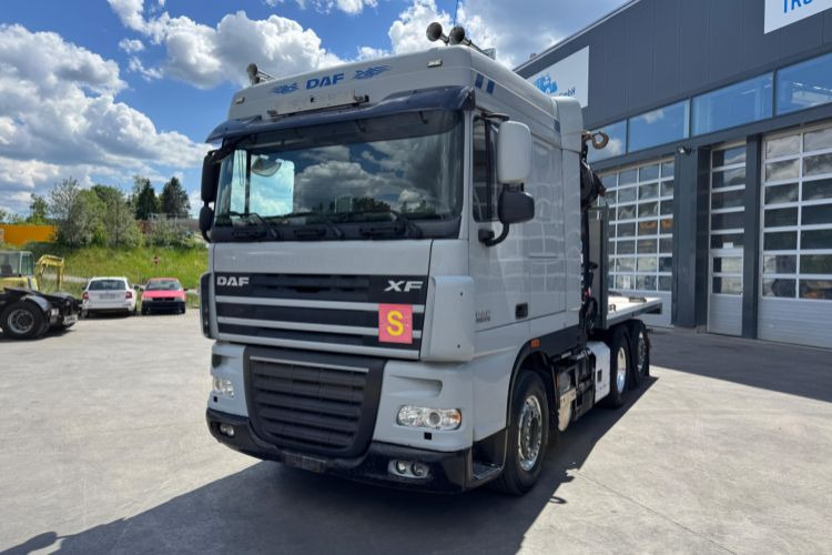 DAF XF510 Effer 255-5 6x2 SZM/Pritsche - 크레인 트럭 : 사진 2 DAF XF510 Effer 255-5 6x2 SZM/Pritsche - 크레인 트럭 : 사진 2
