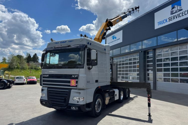 DAF XF510 Effer 255-5 6x2 SZM/Pritsche - 크레인 트럭 : 사진 5 DAF XF510 Effer 255-5 6x2 SZM/Pritsche - 크레인 트럭 : 사진 5