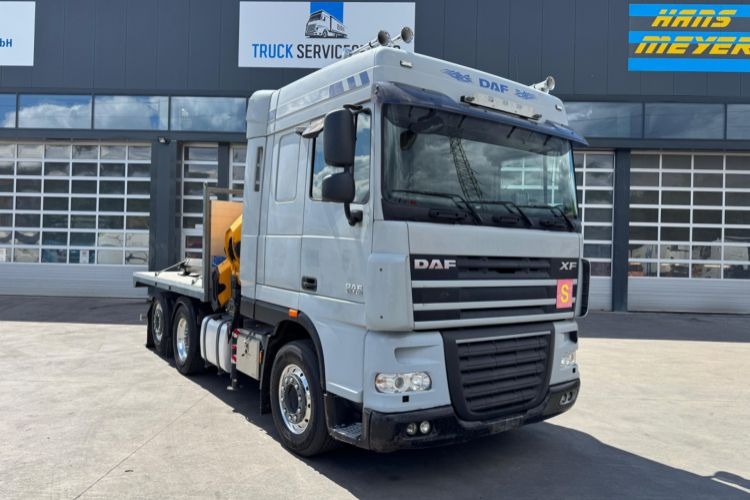 DAF XF510 Effer 255-5 6x2 SZM/Pritsche - 크레인 트럭 : 사진 4 DAF XF510 Effer 255-5 6x2 SZM/Pritsche - 크레인 트럭 : 사진 4