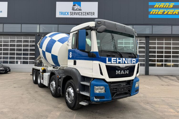 MAN TGS 32.400 8x4 Stetter 9m3 - 콘크리트 믹서 트럭 : 사진 3 MAN TGS 32.400 8x4 Stetter 9m3 - 콘크리트 믹서 트럭 : 사진 3