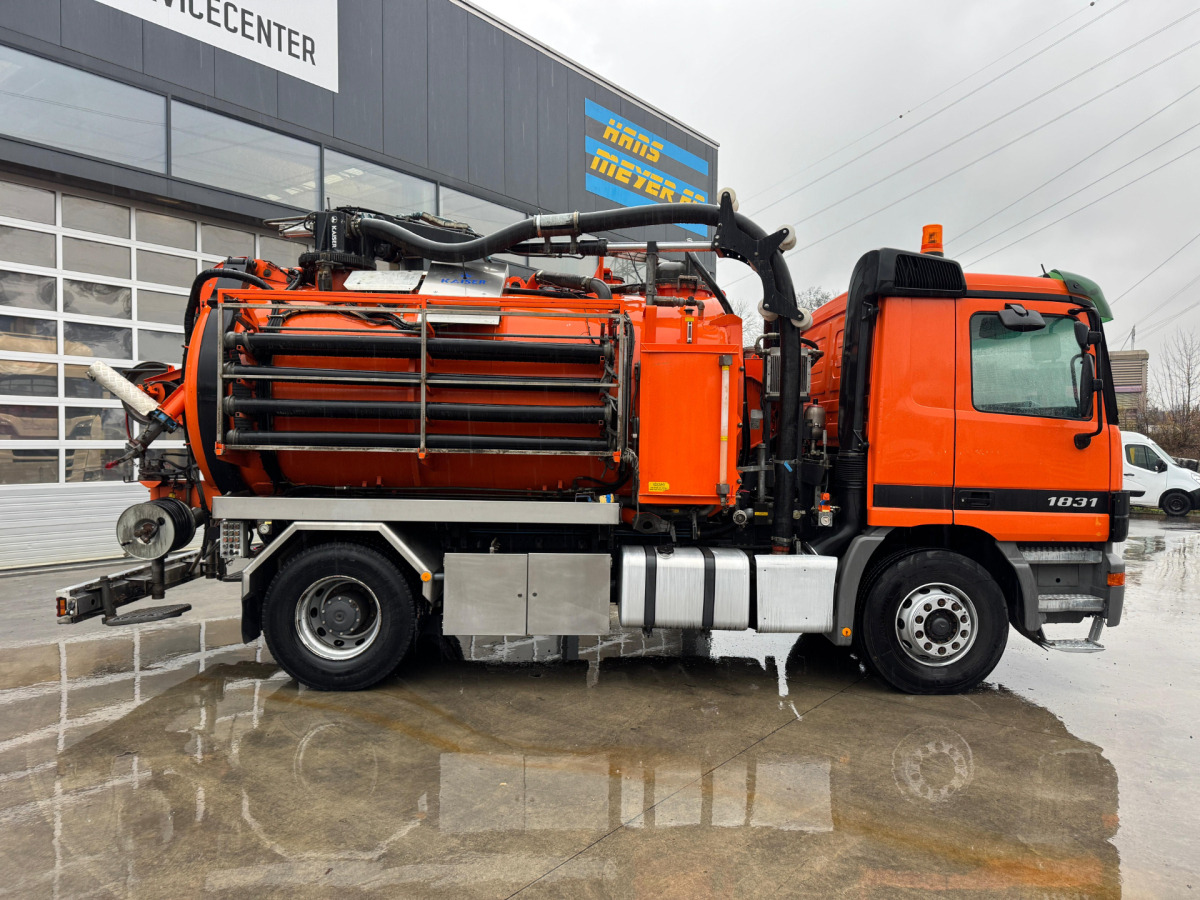 MERCEDES Actros 1831 4x2 Kaiser Saug- & Spülwagen - 진공 흡입 트럭 : 사진 5 MERCEDES Actros 1831 4x2 Kaiser Saug- & Spülwagen - 진공 흡입 트럭 : 사진 5