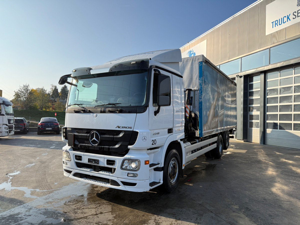 MERCEDES Actros 2548 6x2 Hiab 244-5 - 크레인 트럭 : 사진 1 MERCEDES Actros 2548 6x2 Hiab 244-5 - 크레인 트럭 : 사진 1