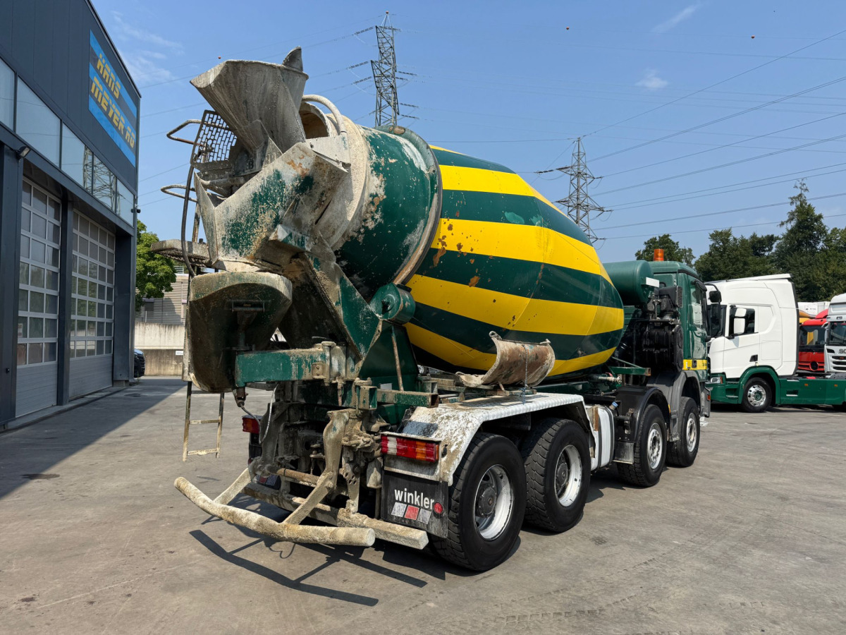 MERCEDES Actros 3244 8x4 Liebherr 9m3 - 콘크리트 믹서 트럭 : 사진 5 MERCEDES Actros 3244 8x4 Liebherr 9m3 - 콘크리트 믹서 트럭 : 사진 5