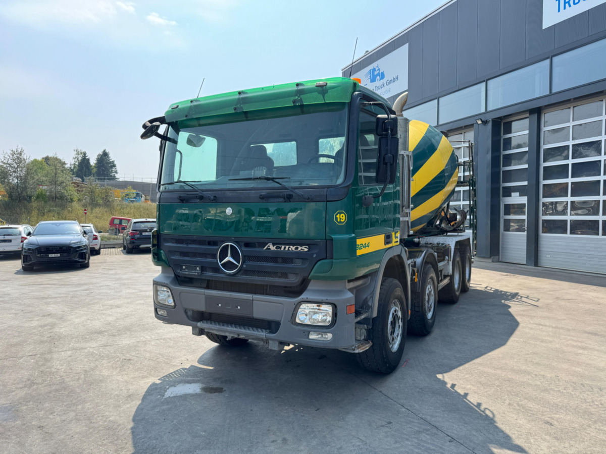 MERCEDES Actros 3244 8x4 Liebherr 9m3 - 콘크리트 믹서 트럭 : 사진 1 MERCEDES Actros 3244 8x4 Liebherr 9m3 - 콘크리트 믹서 트럭 : 사진 1