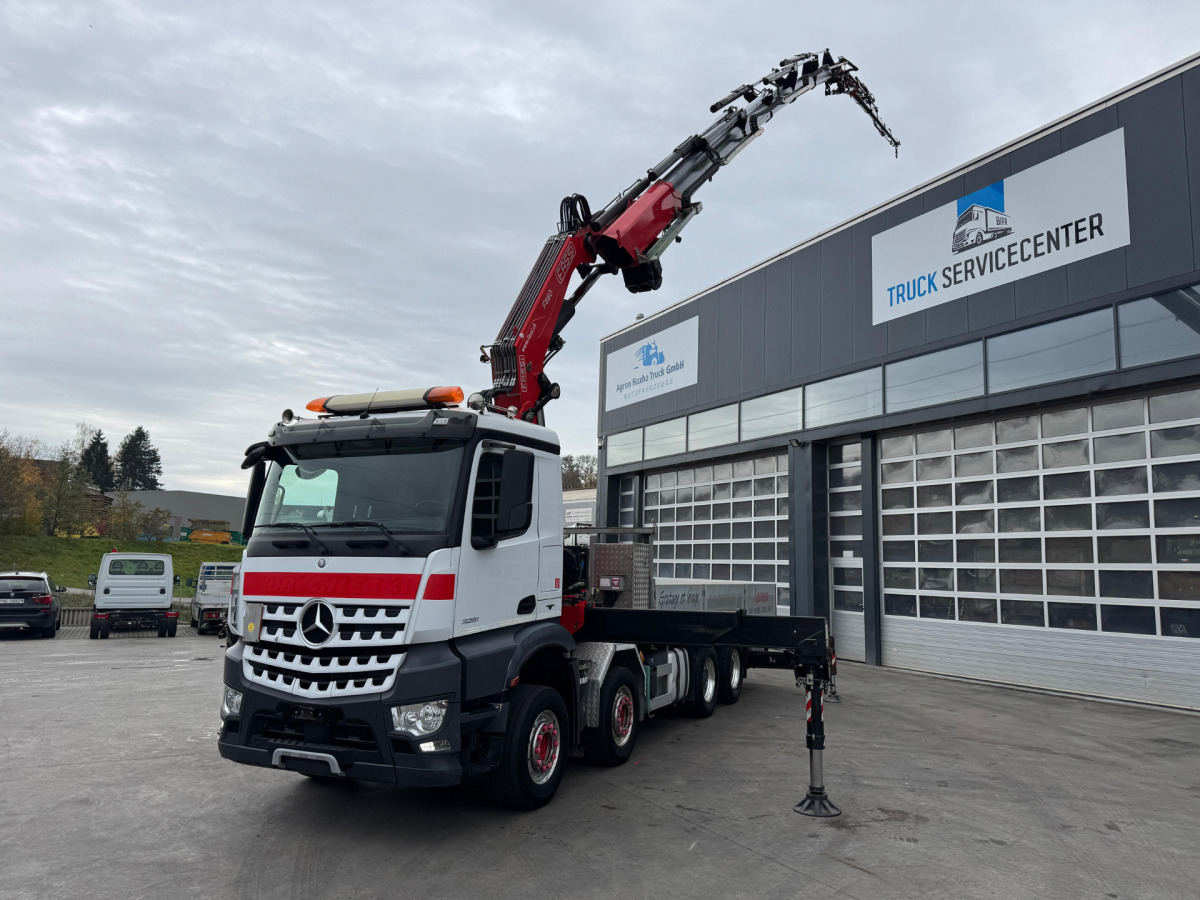 MERCEDES Arocs 3251 8x4 Fassi 660 6-6 - 크레인 트럭 : 사진 1 MERCEDES Arocs 3251 8x4 Fassi 660 6-6 - 크레인 트럭 : 사진 1