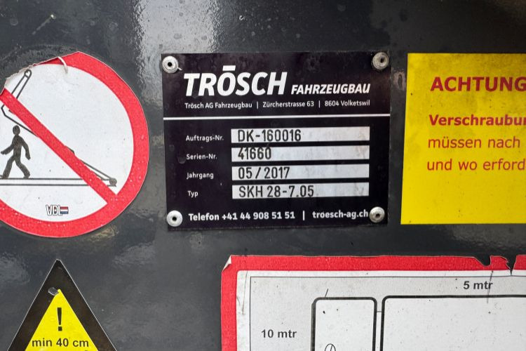 후크 리프트 트럭 Renault C520 10x4 Trösch SWS : 사진 10