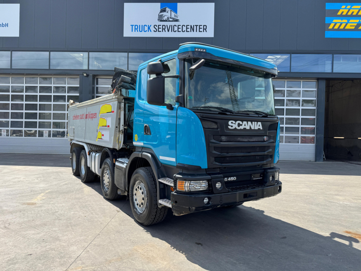SCANIA G450 8x4 Abschiebemulde (no tipper) - 덤프트럭 : 사진 3 SCANIA G450 8x4 Abschiebemulde (no tipper) - 덤프트럭 : 사진 3