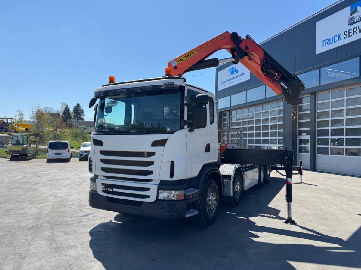 SCANIA G480 8x2 Palfinger 50002-6 - 크레인 트럭 : 사진 1 SCANIA G480 8x2 Palfinger 50002-6 - 크레인 트럭 : 사진 1