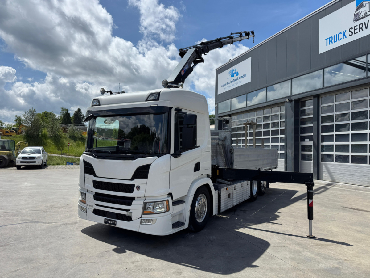 SCANIA P410 6x2 HMF1920-5 - 크레인 트럭 : 사진 4 SCANIA P410 6x2 HMF1920-5 - 크레인 트럭 : 사진 4