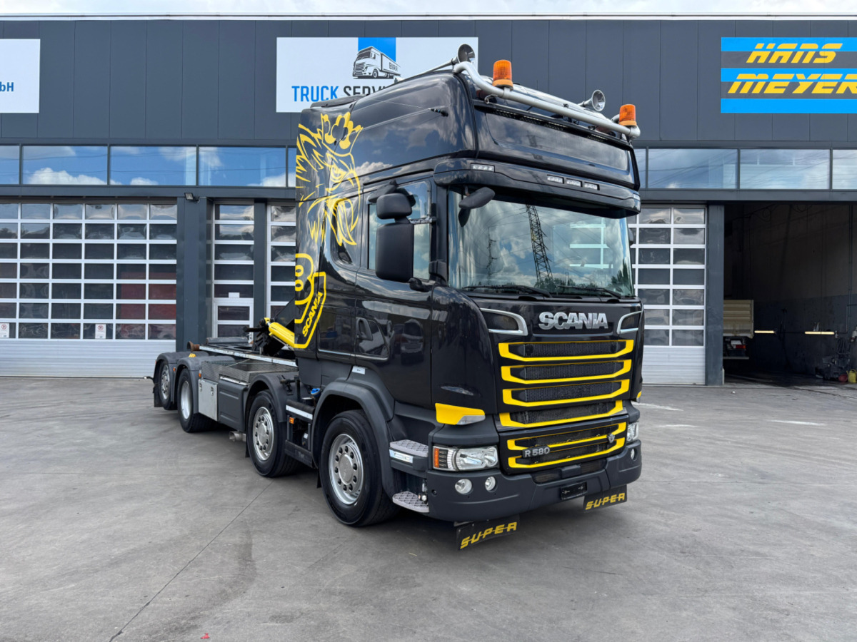 SCANIA R580 8x2 Nencki Hooklift - 후크 리프트 트럭 : 사진 3 SCANIA R580 8x2 Nencki Hooklift - 후크 리프트 트럭 : 사진 3