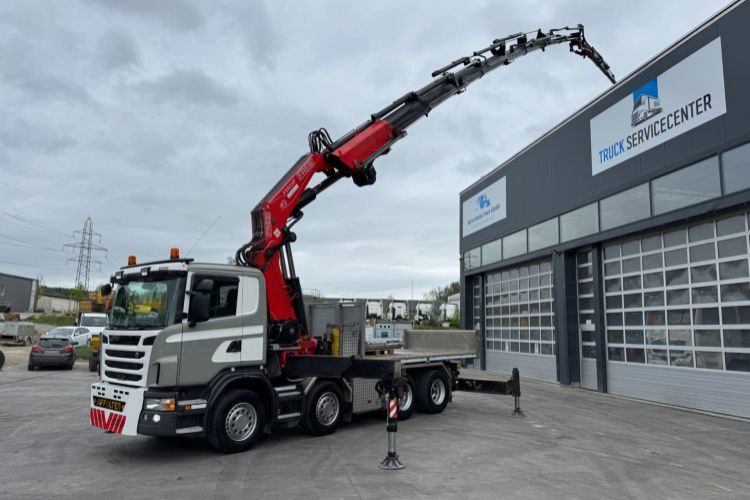 Scania G480 8x4 SZM/Pritsche Fassi 950 - 크레인 트럭 : 사진 5 Scania G480 8x4 SZM/Pritsche Fassi 950 - 크레인 트럭 : 사진 5