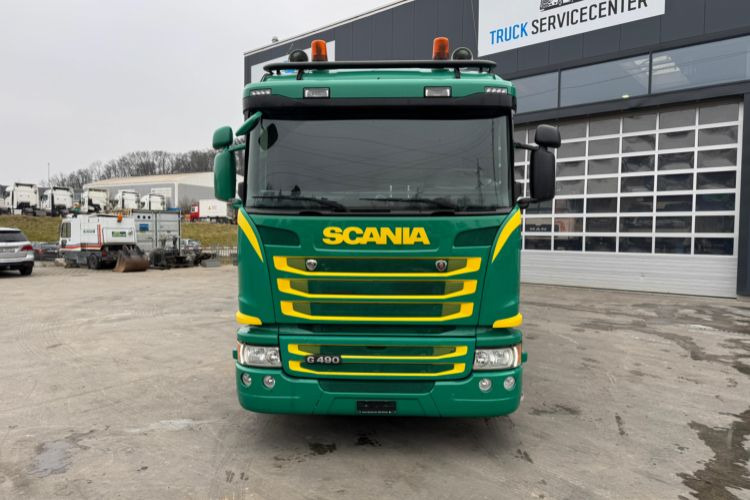 Scania G490 6x2 PK22002-4 - 크레인 트럭, 드롭사이드/ 플랫베드 트럭 : 사진 3 Scania G490 6x2 PK22002-4 - 크레인 트럭, 드롭사이드/ 플랫베드 트럭 : 사진 3
