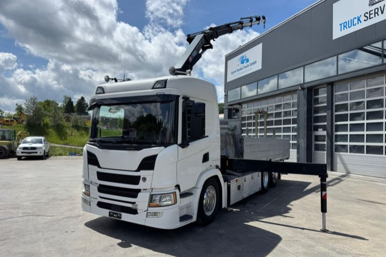 Scania P410 6x2 HMF1920-5 - 크레인 트럭 : 사진 4 Scania P410 6x2 HMF1920-5 - 크레인 트럭 : 사진 4