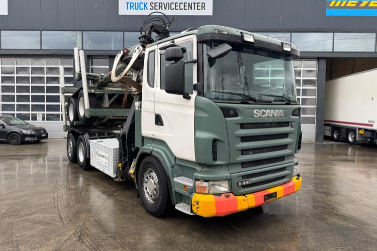 Scania R480 6x2 Loglift F265 mit Dolly - 트럭 : 사진 3 Scania R480 6x2 Loglift F265 mit Dolly - 트럭 : 사진 3