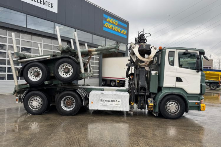 Scania R480 6x2 Loglift F265 mit Dolly - 트럭 : 사진 4 Scania R480 6x2 Loglift F265 mit Dolly - 트럭 : 사진 4