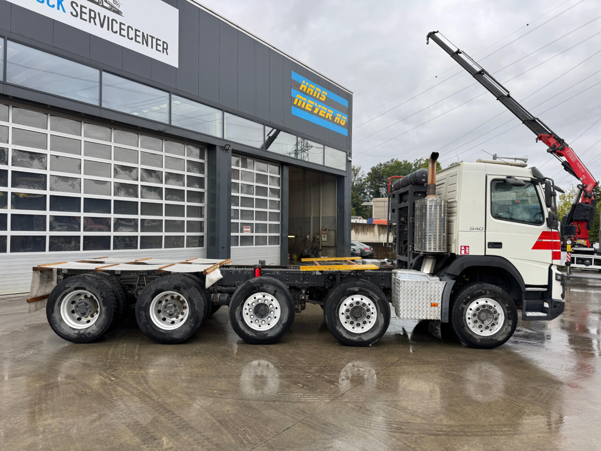 VOLVO FMX-540 10x4 - 캡 새시 트럭 : 사진 4 VOLVO FMX-540 10x4 - 캡 새시 트럭 : 사진 4