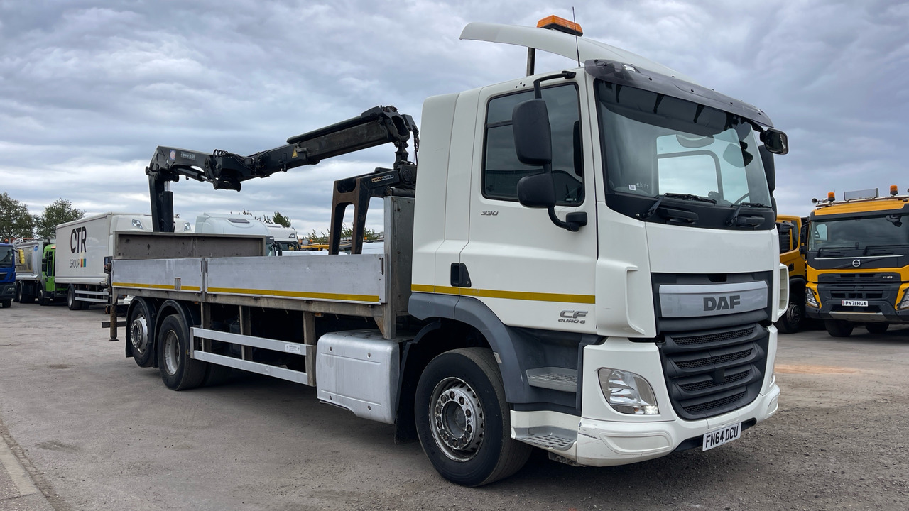 DAF CF 330 - 드롭사이드/ 플랫베드 트럭, 크레인 트럭 : 사진 1 DAF CF 330 - 드롭사이드/ 플랫베드 트럭, 크레인 트럭 : 사진 1