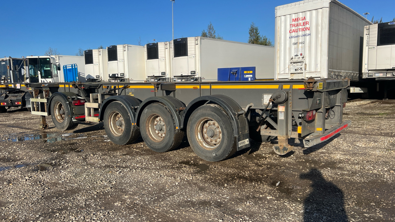 DENNISON SKELETAL COMBINATION - 트레일러 : 사진 4 DENNISON SKELETAL COMBINATION - 트레일러 : 사진 4