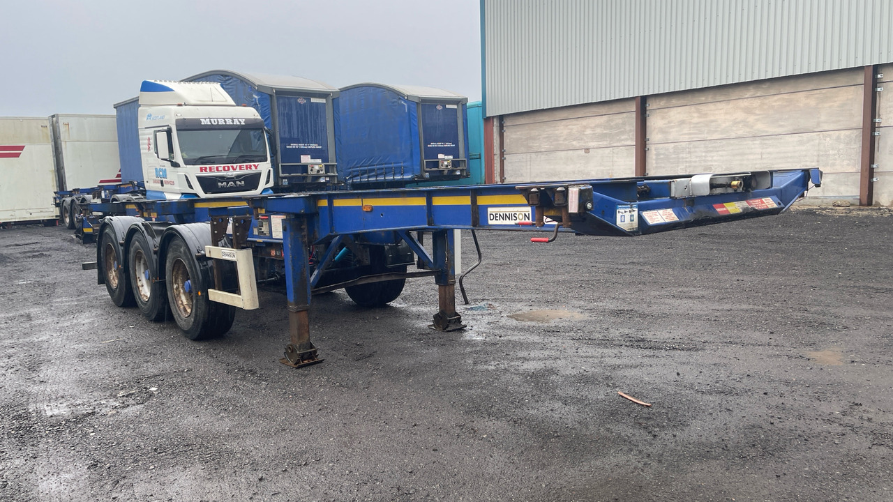 DENNISON SKELETAL SLIDING - 트레일러 : 사진 2 DENNISON SKELETAL SLIDING - 트레일러 : 사진 2