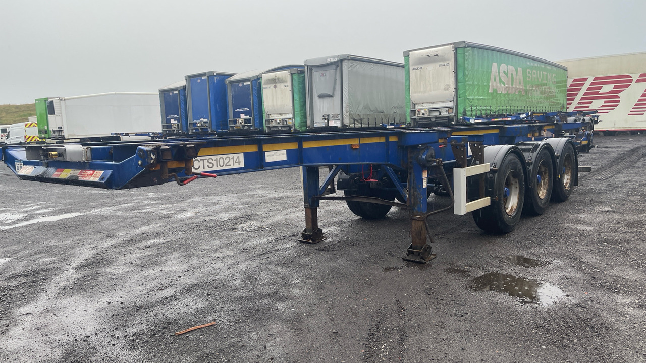 DENNISON SKELETAL SLIDING - 트레일러 : 사진 3 DENNISON SKELETAL SLIDING - 트레일러 : 사진 3