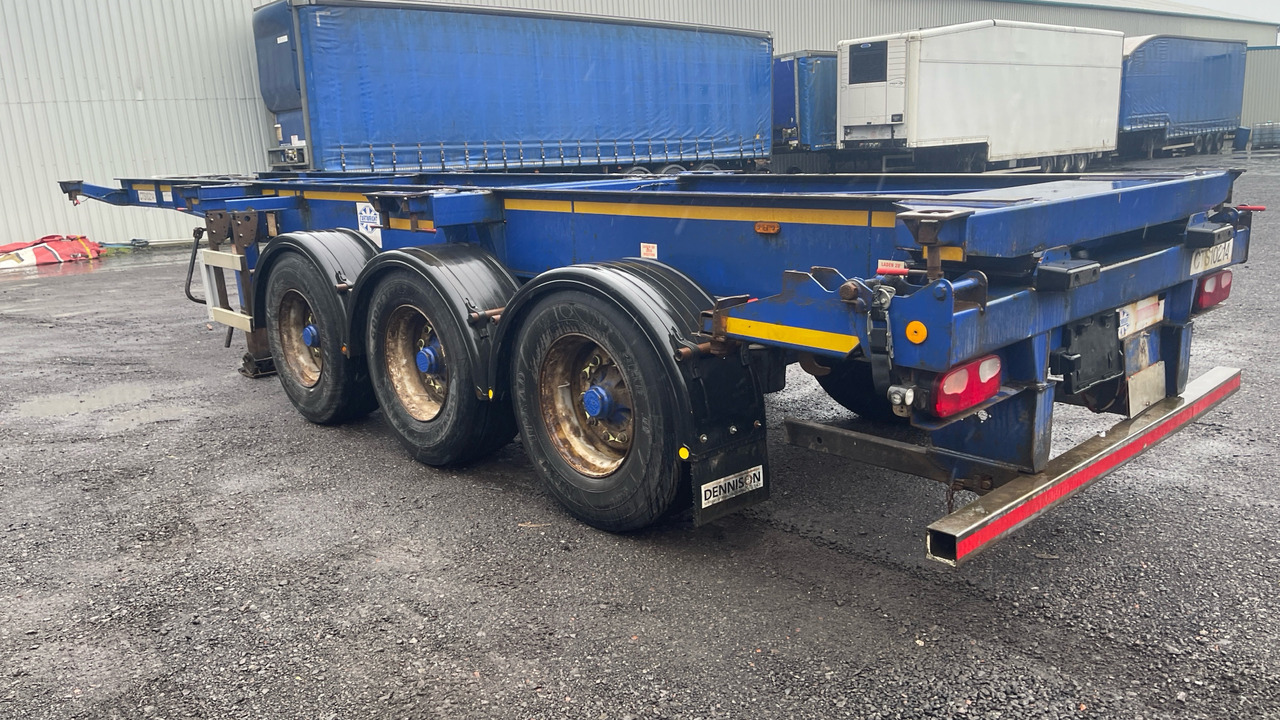 DENNISON SKELETAL SLIDING - 트레일러 : 사진 4 DENNISON SKELETAL SLIDING - 트레일러 : 사진 4