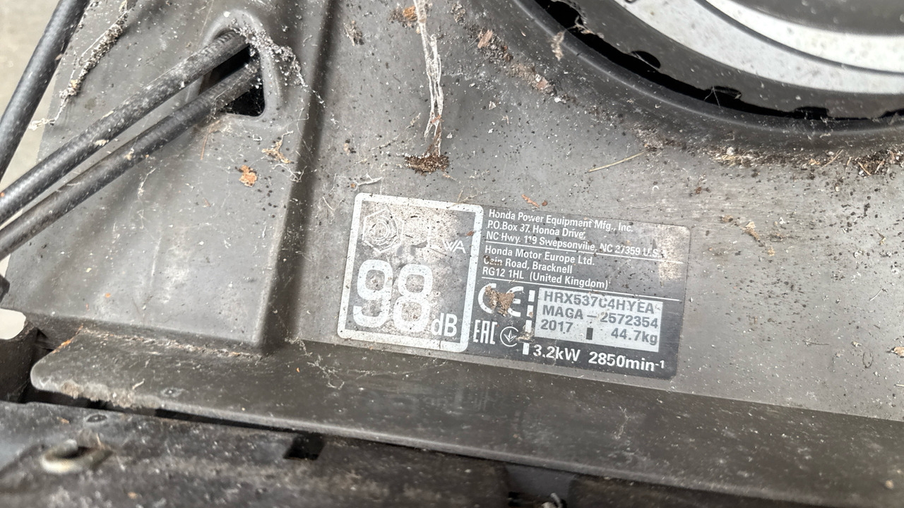 HONDA HRX537 C4HYEA - 건설장비 : 사진 5 HONDA HRX537 C4HYEA - 건설장비 : 사진 5
